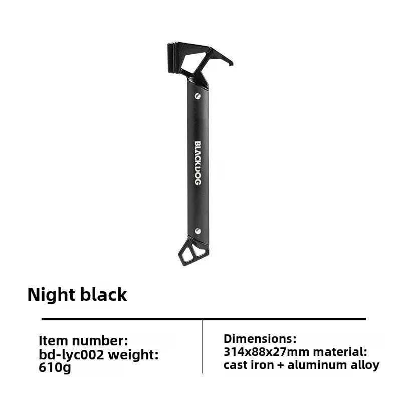 Blackdog Outdoor Multi-functional Tool Camping Tent Stake Hammer