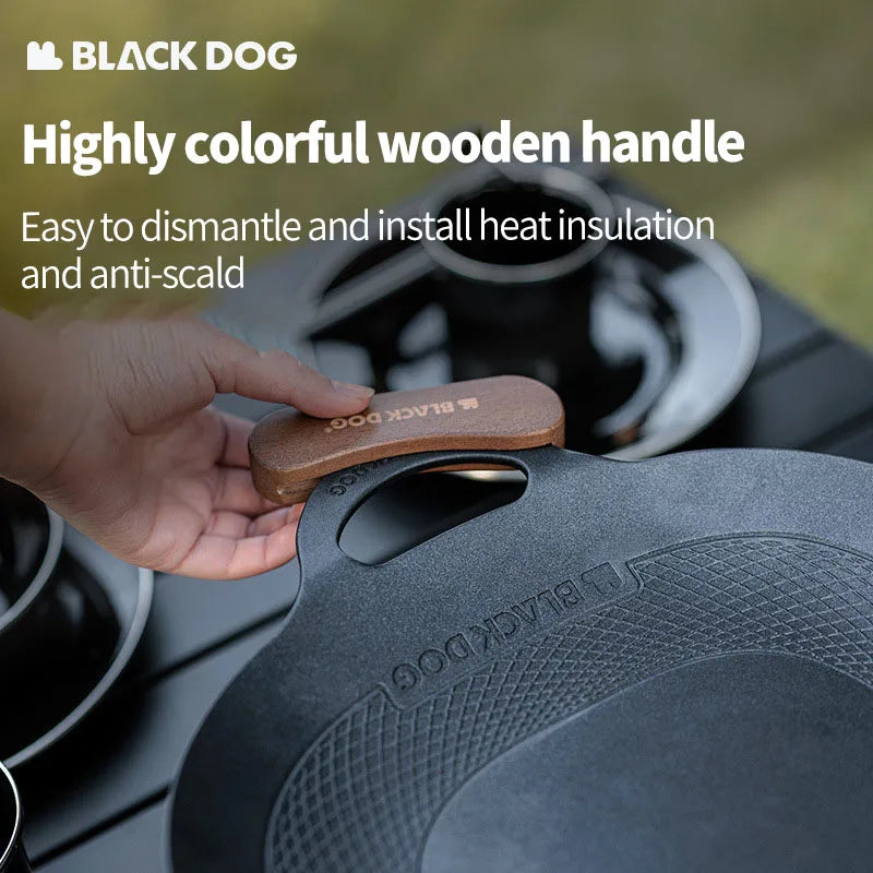 Black Dog Aluminum Non Stick Coating Frying Pan