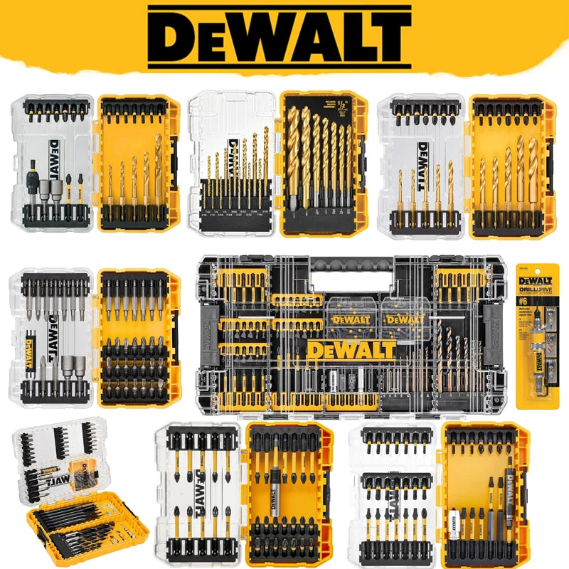DEWALT Electric Screwdriver Bits Set Drill Head DW2700 DT71511 DT70518 DW1361 DT70730T DT70735 DT70758 DWANGFT100SET Tools Part