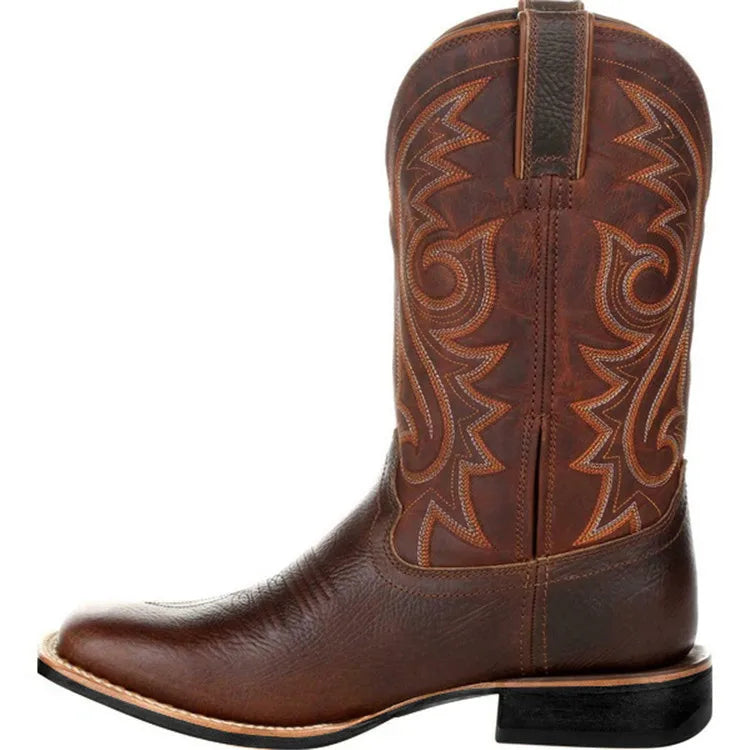 Range Rider Pull On Cowboy Boots