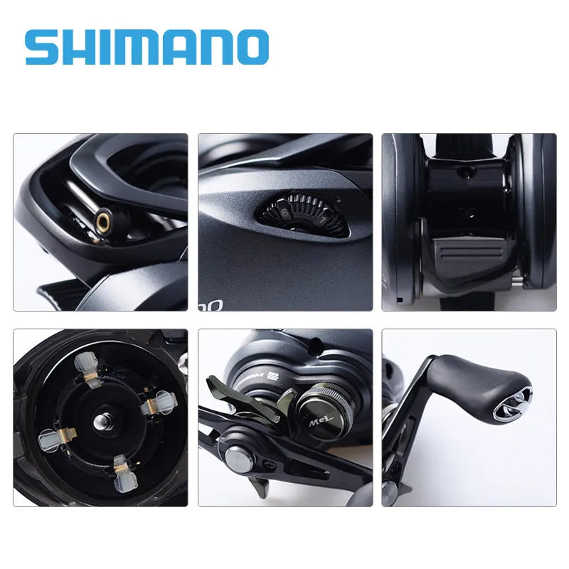 SHIMANO CURADO MGL Original Baitcast Reel 151XG 151HG 71XG 71HG Low Profile Fishing Reel Baitcasting Reel