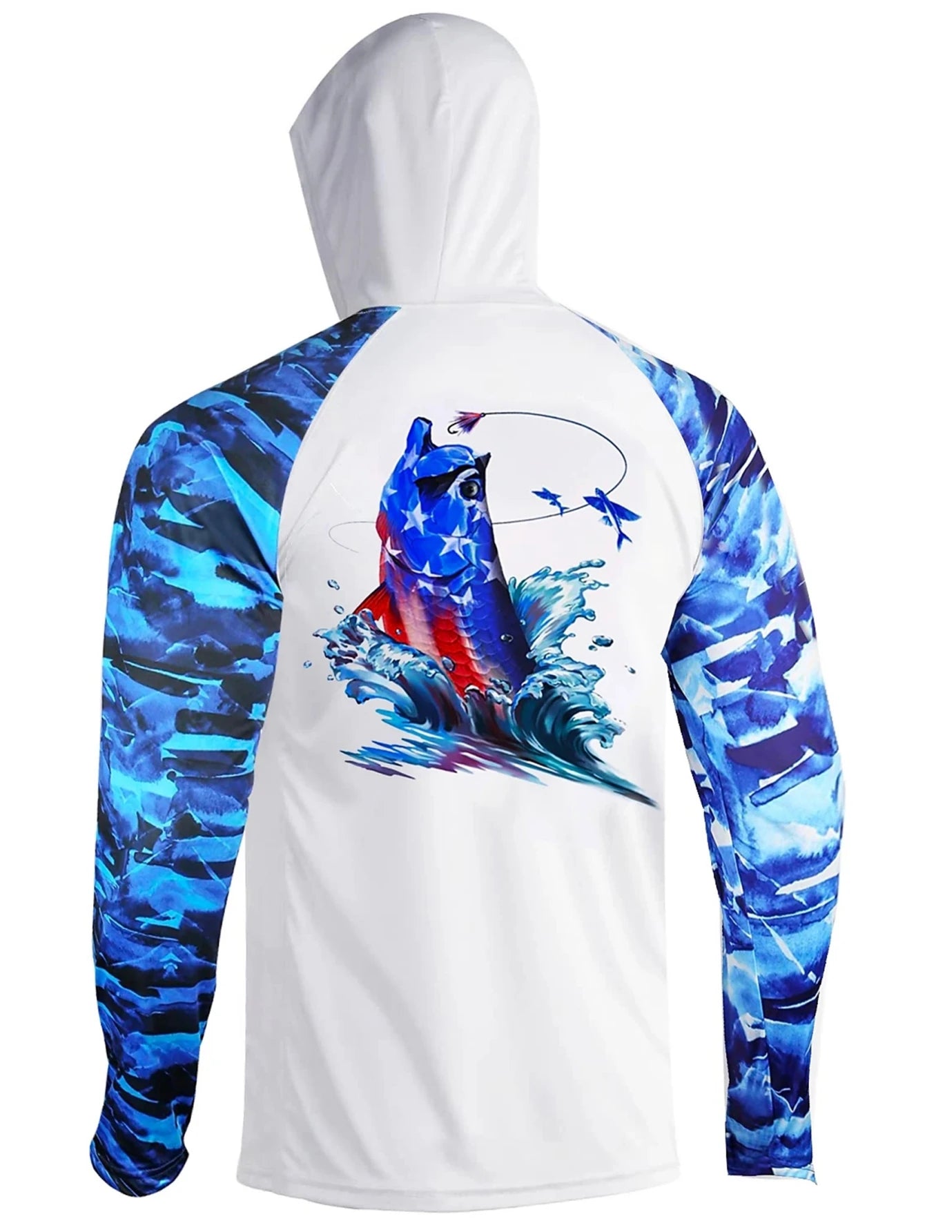 Unisex Hooded Long Sleeve Fishing Shirts