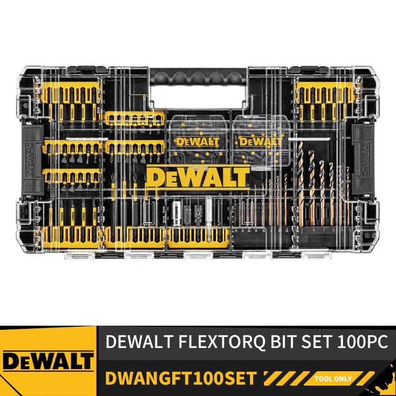 DEWALT Electric Screwdriver Bits Set Drill Head DW2700 DT71511 DT70518 DW1361 DT70730T DT70735 DT70758 DWANGFT100SET Tools Part