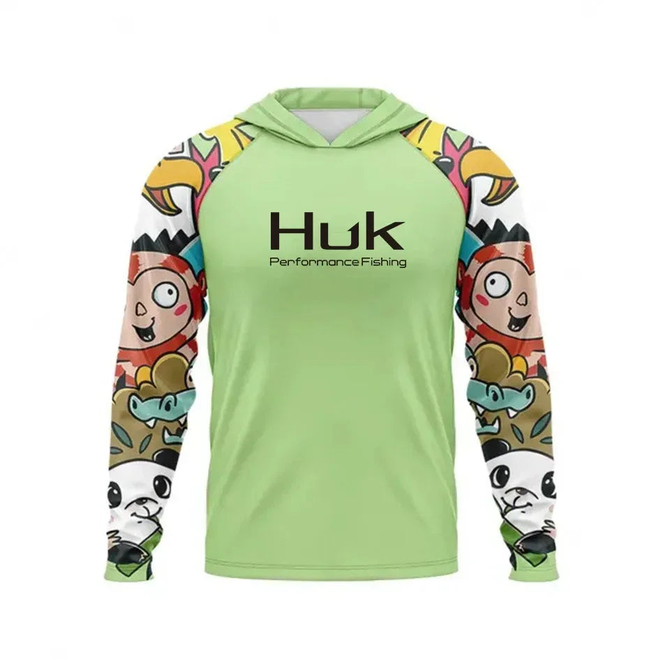 HUK Hooded Fishing Shirts