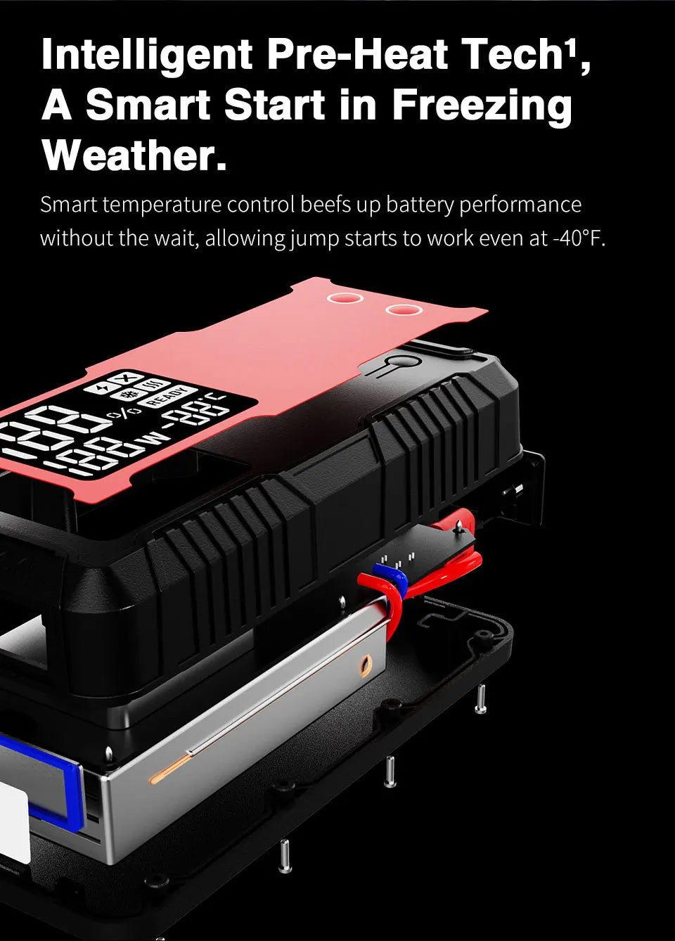 GOOLOO 12V Car Jump Starter 4000A Car Battery Starter 24000mAh Portable Power Bank Booster Auto Starting Device Emergency Start