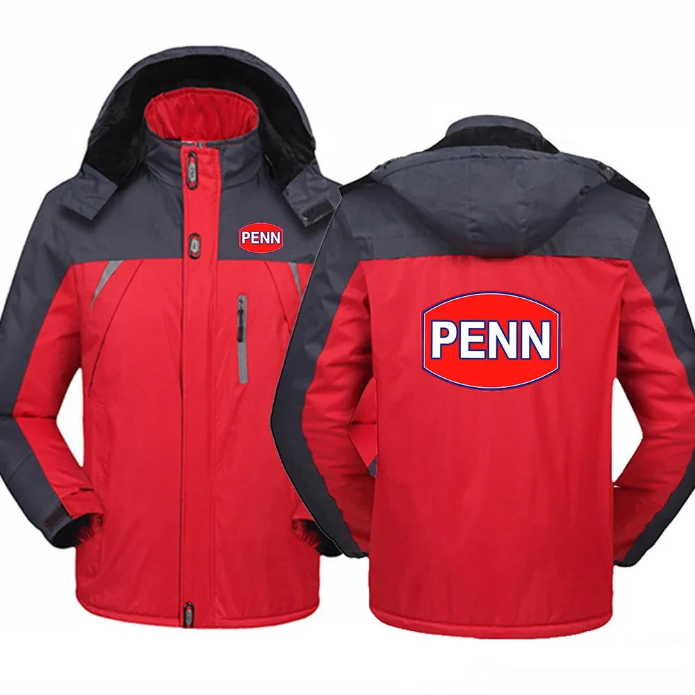 Penn hooded windbreaker jacket