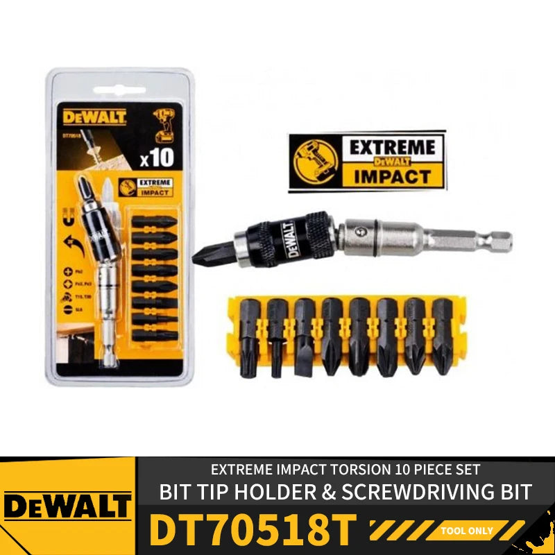 DEWALT Electric Screwdriver Bits Set Drill Head DW2700 DT71511 DT70518 DW1361 DT70730T DT70735 DT70758 DWANGFT100SET Tools Part