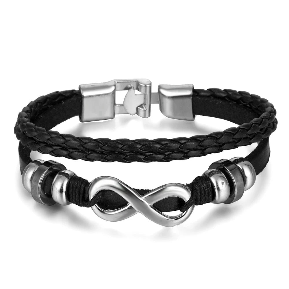 Vinatge Leather Bracelets Unisex