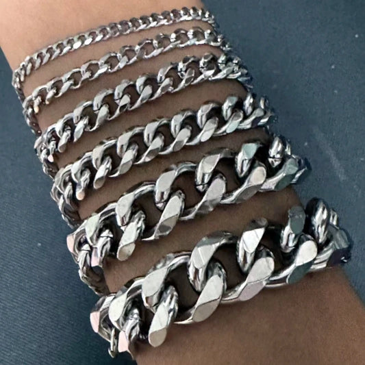 Unisex Stainless steel Dress Braclet