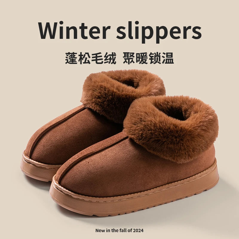 Unisex winter slippers