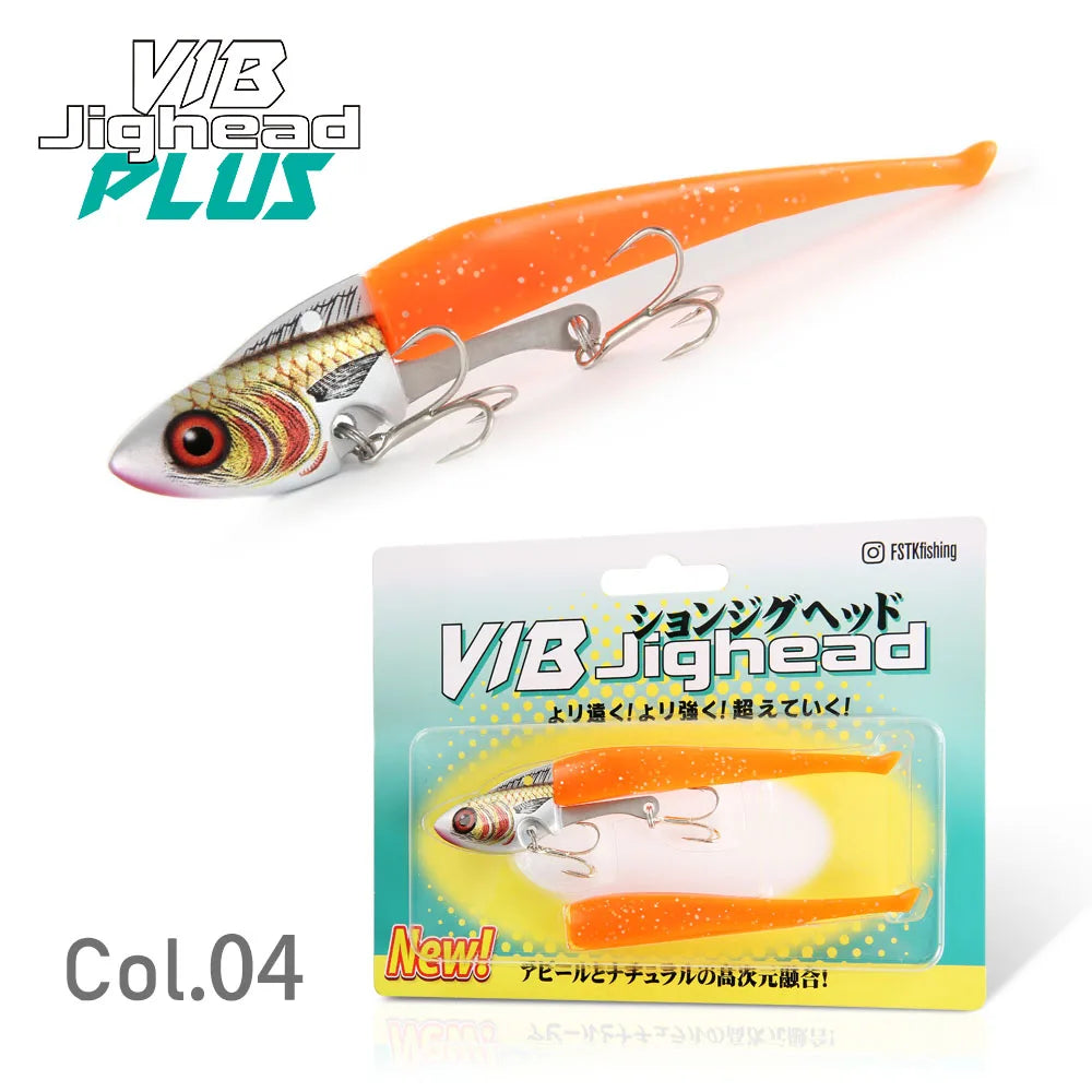 VIB II Jig Head Plus Lures