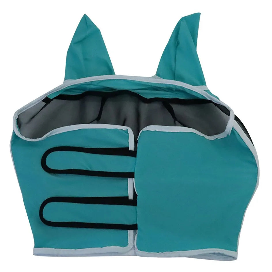 Anti-mosquito Fly Mask  Multi-size Breathable  Suitable for pony, cob and Full  Horses