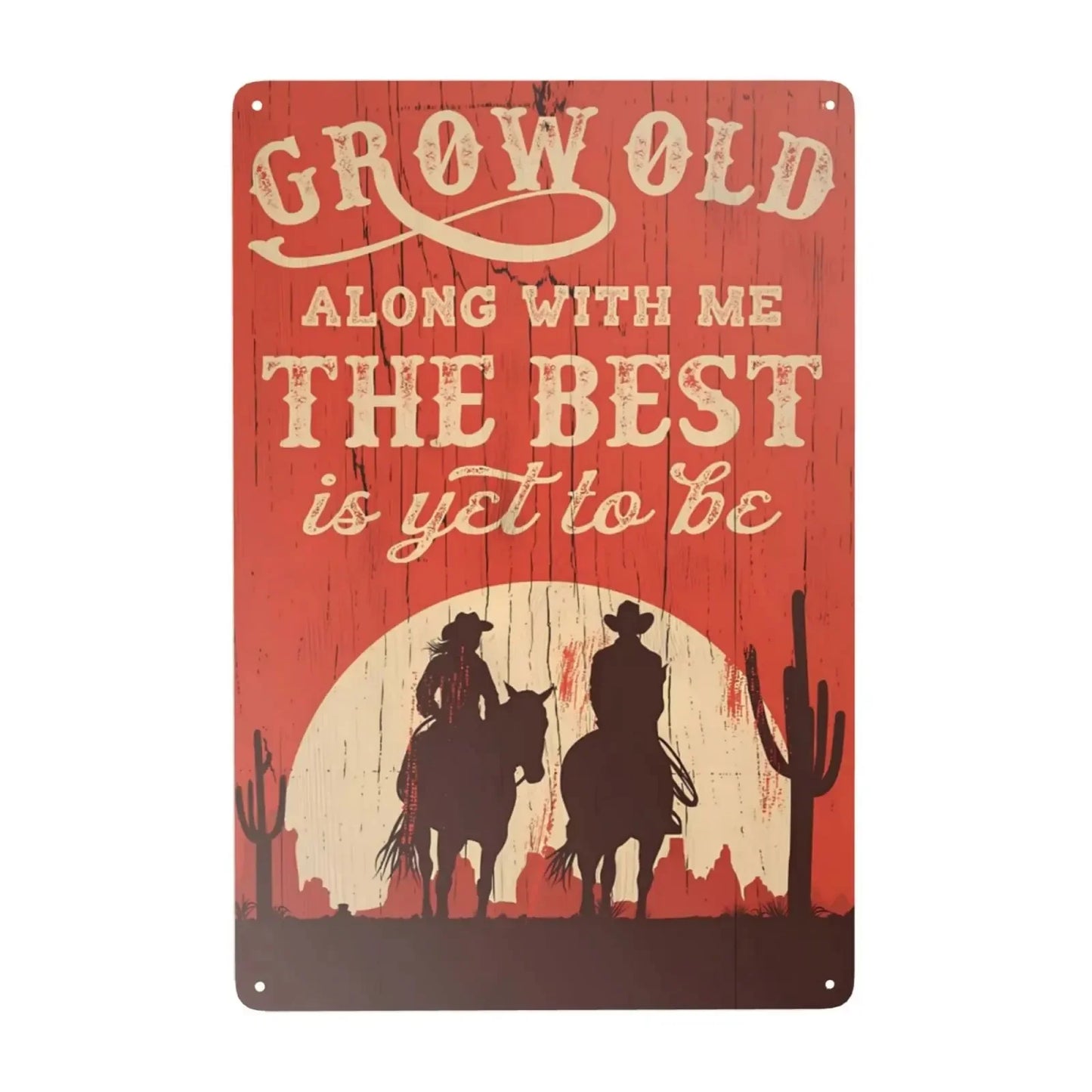 Cowboy Tin Signs House/Stables/Bar