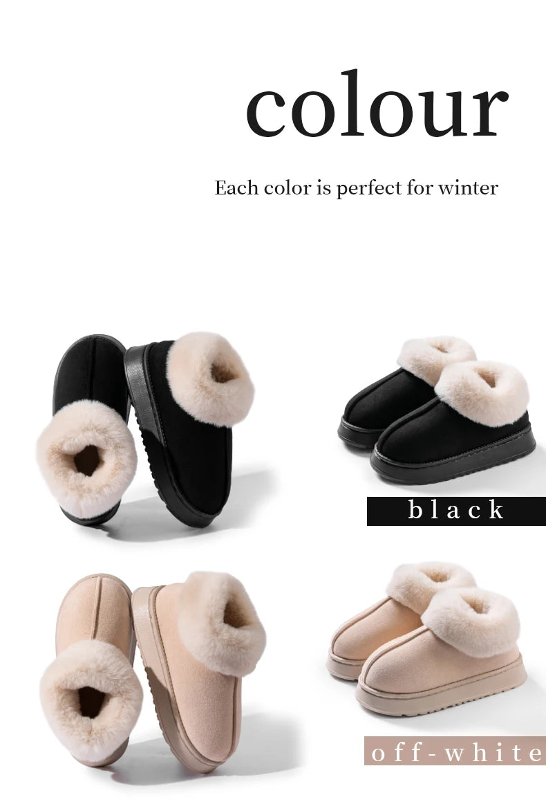 Unisex winter slippers