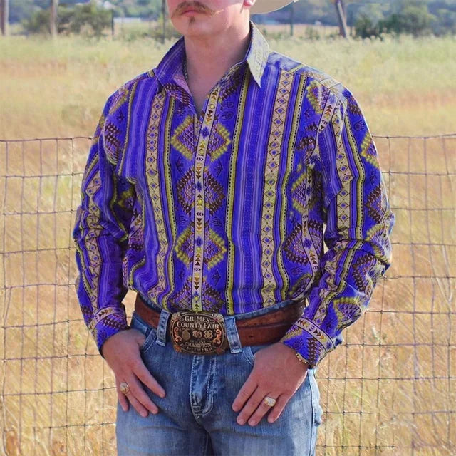 Mad Brahma Long Sleeve Rodeo Shirts