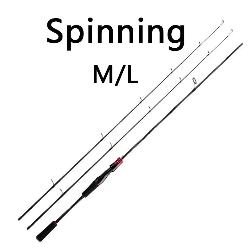 Sc-c power spin & baitcaster rods