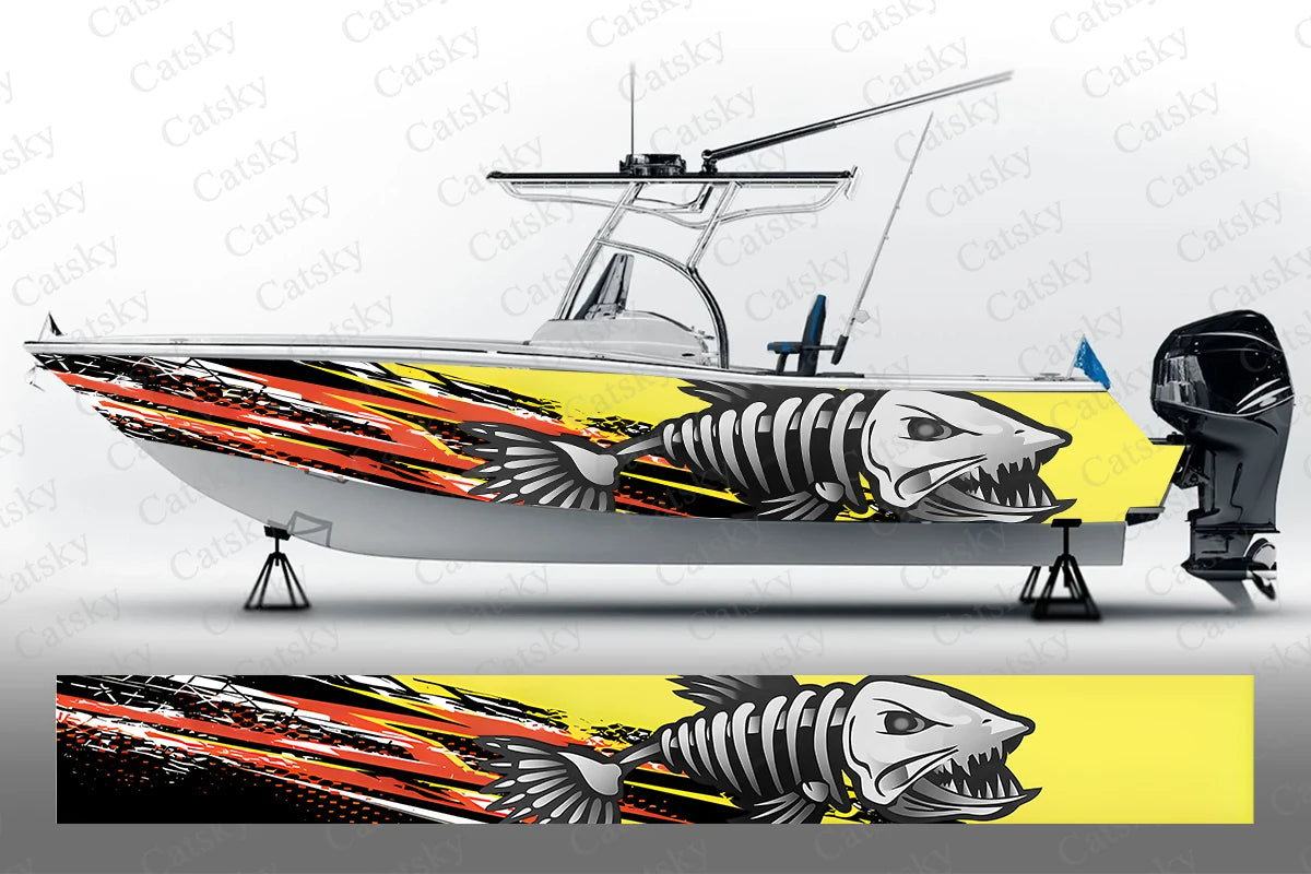 Bone Fish Custom Boat Wraps