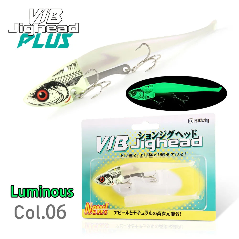 VIB II Jig Head Plus Lures