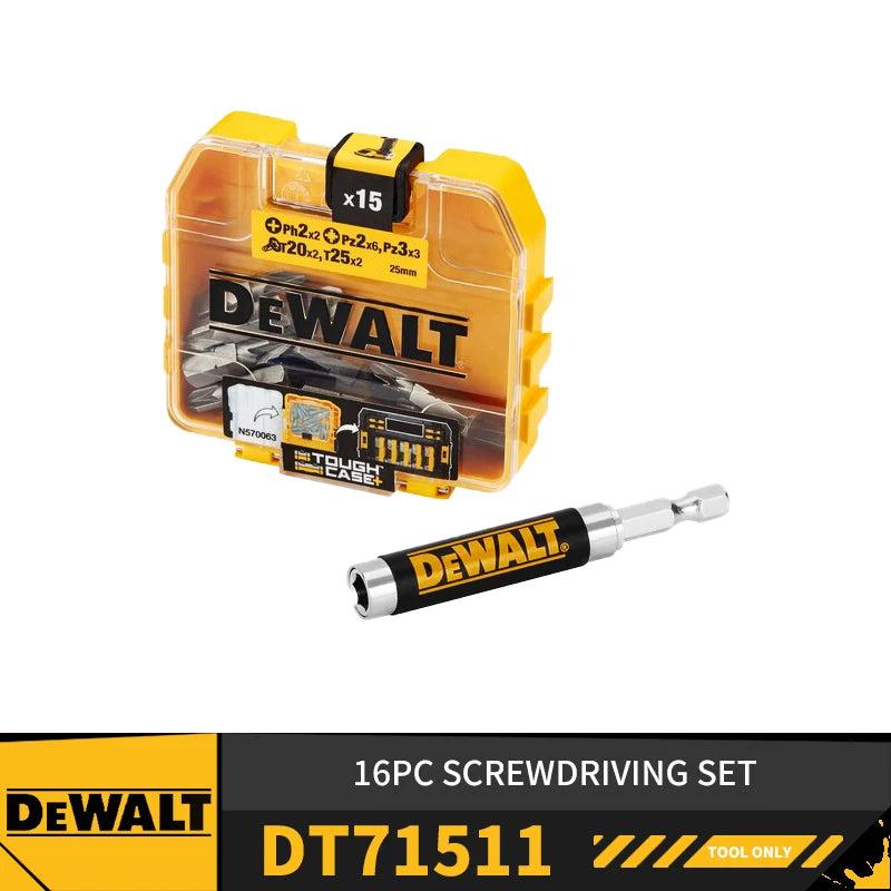 DEWALT Electric Screwdriver Bits Set Drill Head DW2700 DT71511 DT70518 DW1361 DT70730T DT70735 DT70758 DWANGFT100SET Tools Part