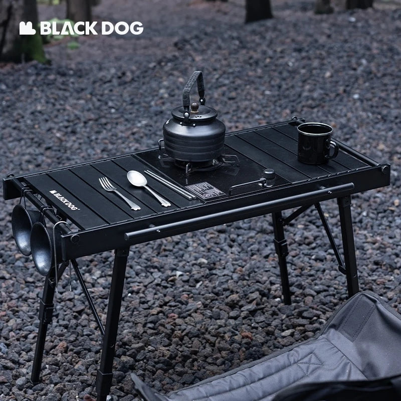 Naturehike Blackdog  Folding Aluminum Adjustable BBQ Table Lightweight Portable Outdoor