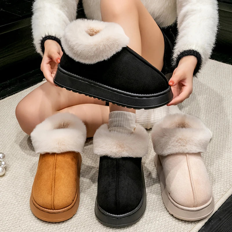 Unisex winter slippers