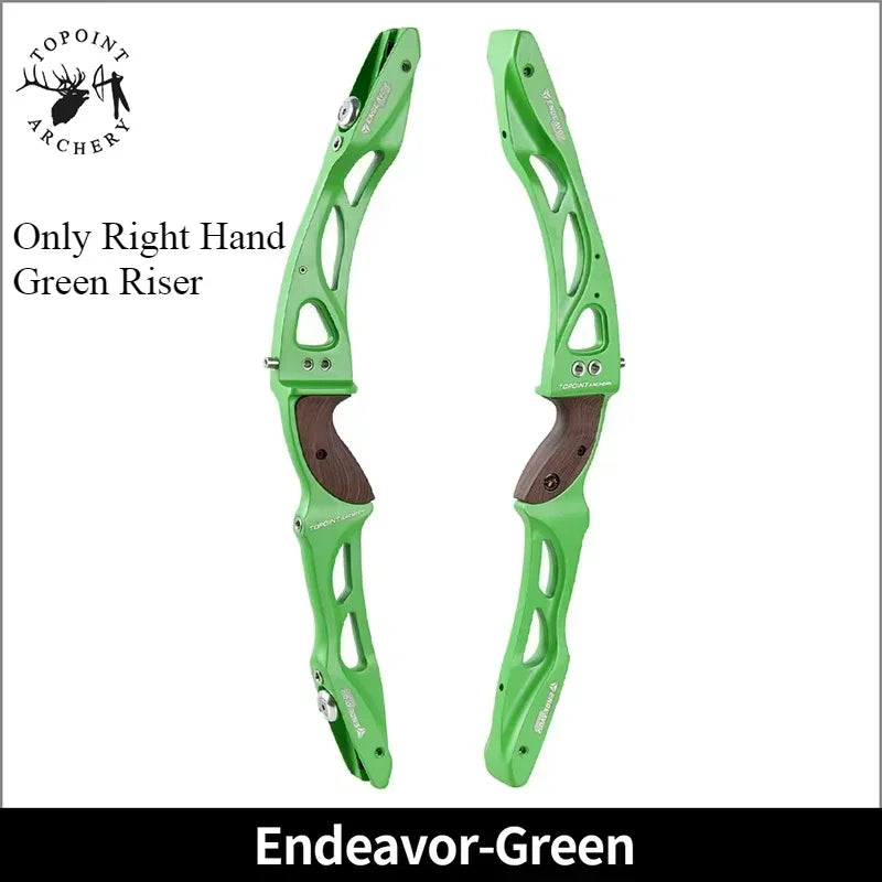 Archery Topoint 66/68/70inch ILF Recurve Bow 18-44lbs Right/Left Hand Magnesium-aluminum Alloy Bow Riser  Hunting Shooting