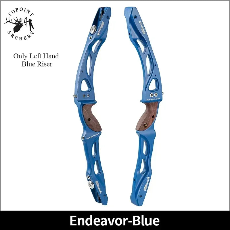 Archery Topoint 66/68/70inch ILF Recurve Bow 18-44lbs Right/Left Hand Magnesium-aluminum Alloy Bow Riser  Hunting Shooting