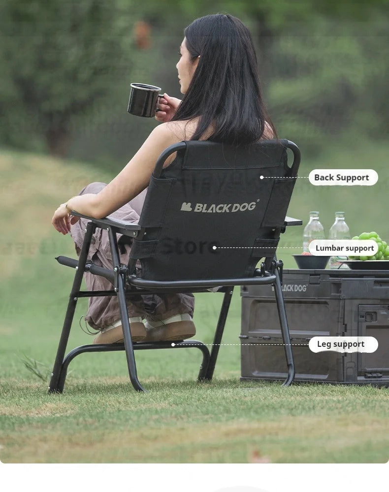 Naturehike BLACKDOG Camping Chair 120kg Rated