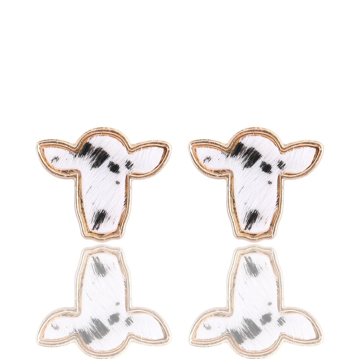 Little Jersey cow earrings