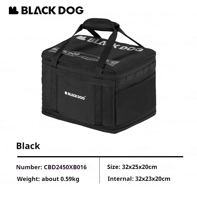 Naturehike Blackdog 15L Storage Bag Ultralight Outdoor Camping Travel Folding Handbag Luggage 600D