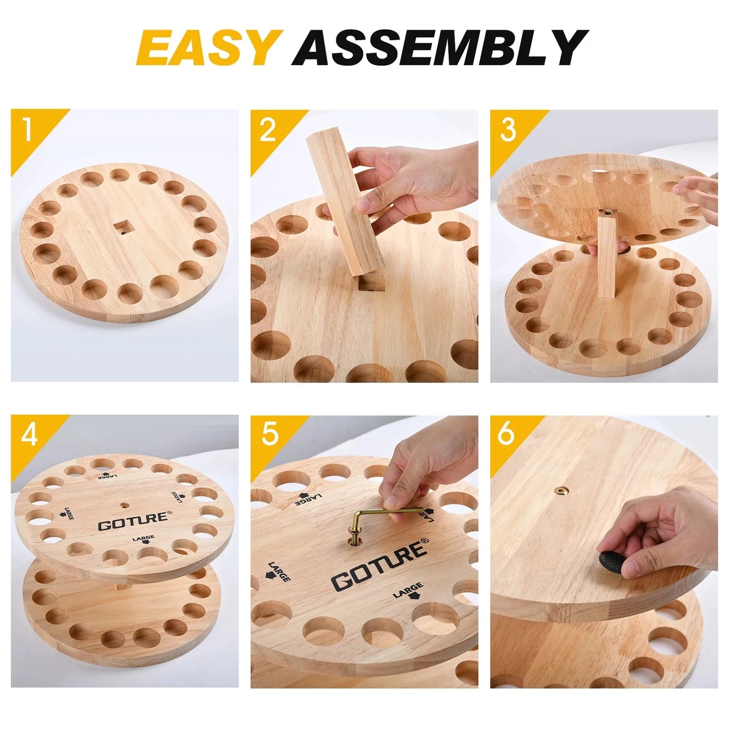 Goture Fishing Rod Holders Vertical Rod Holder Wall Mount Modular For Garage Fishing Pole Display Stand Fixed Frame 16 hole