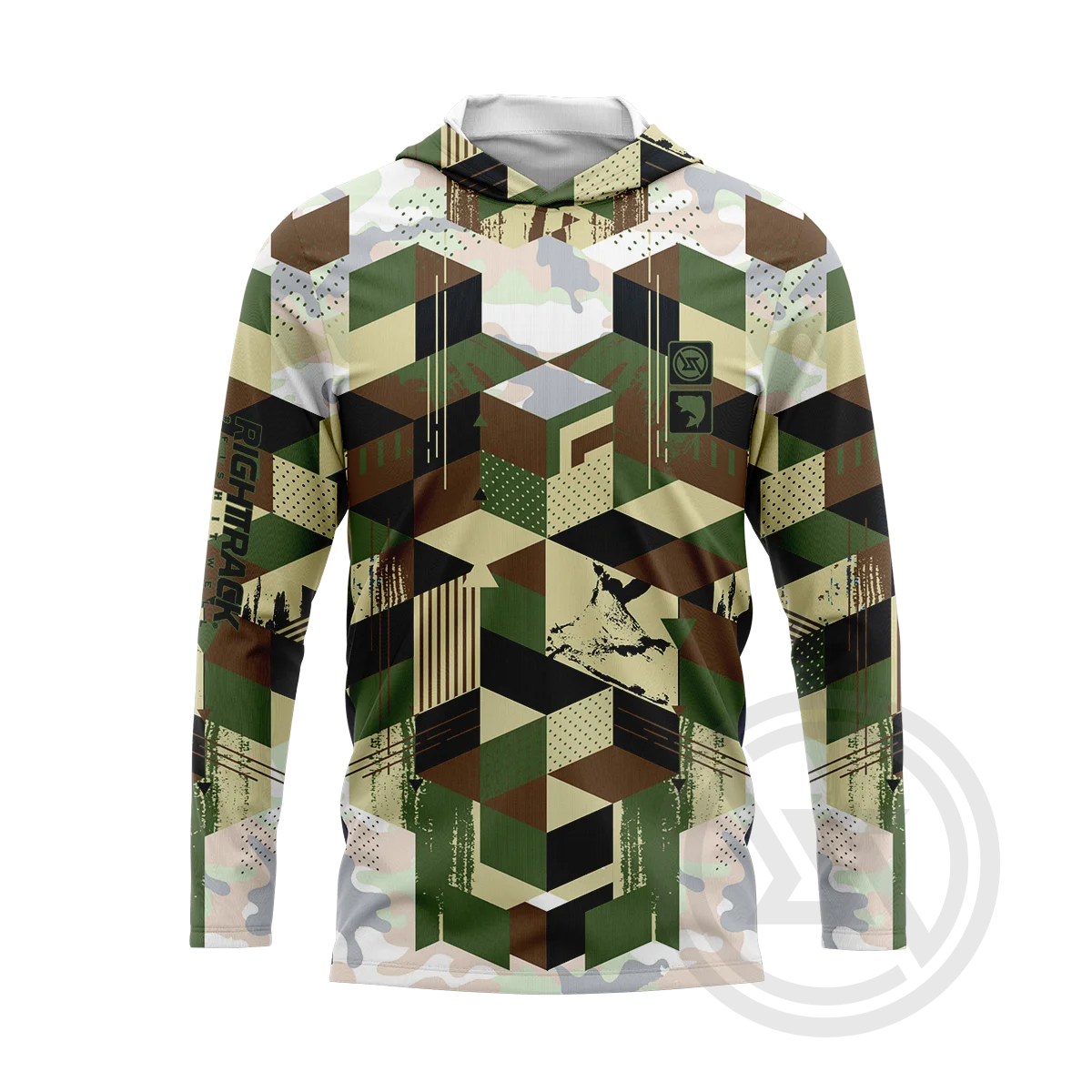 RT Camouflage Men's Hoodies Fishing Clothing UPF50+