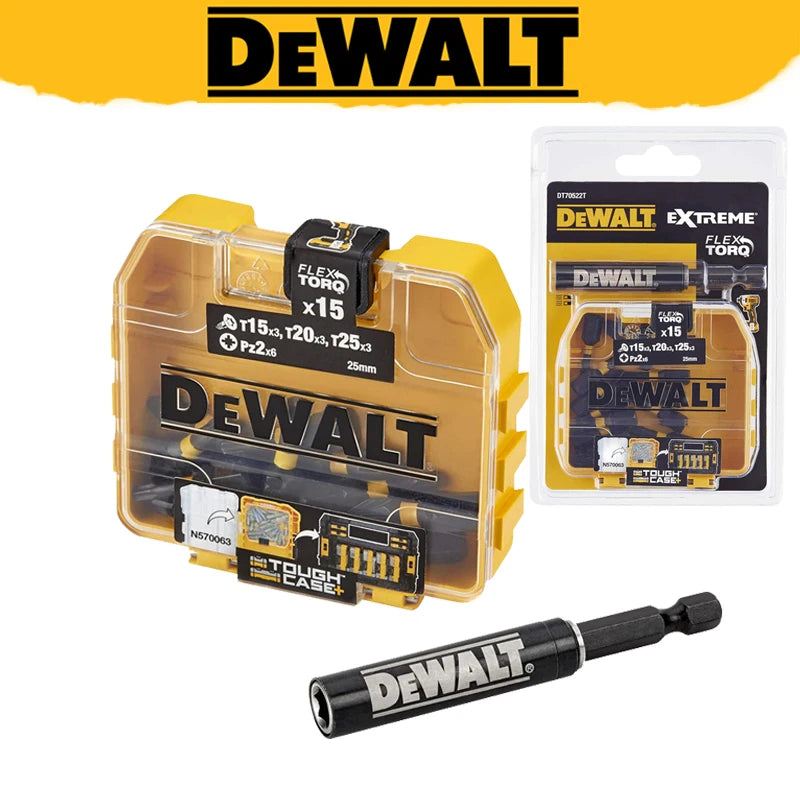 DEWALT Electric Screwdriver Bits Set Drill Head DW2700 DT71511 DT70518 DW1361 DT70730T DT70735 DT70758 DWANGFT100SET Tools Part