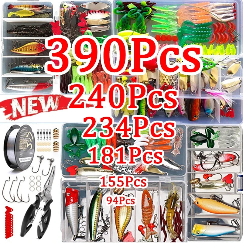 Mutli-packs Crankbaits/Soft plastics/Metal Spoons