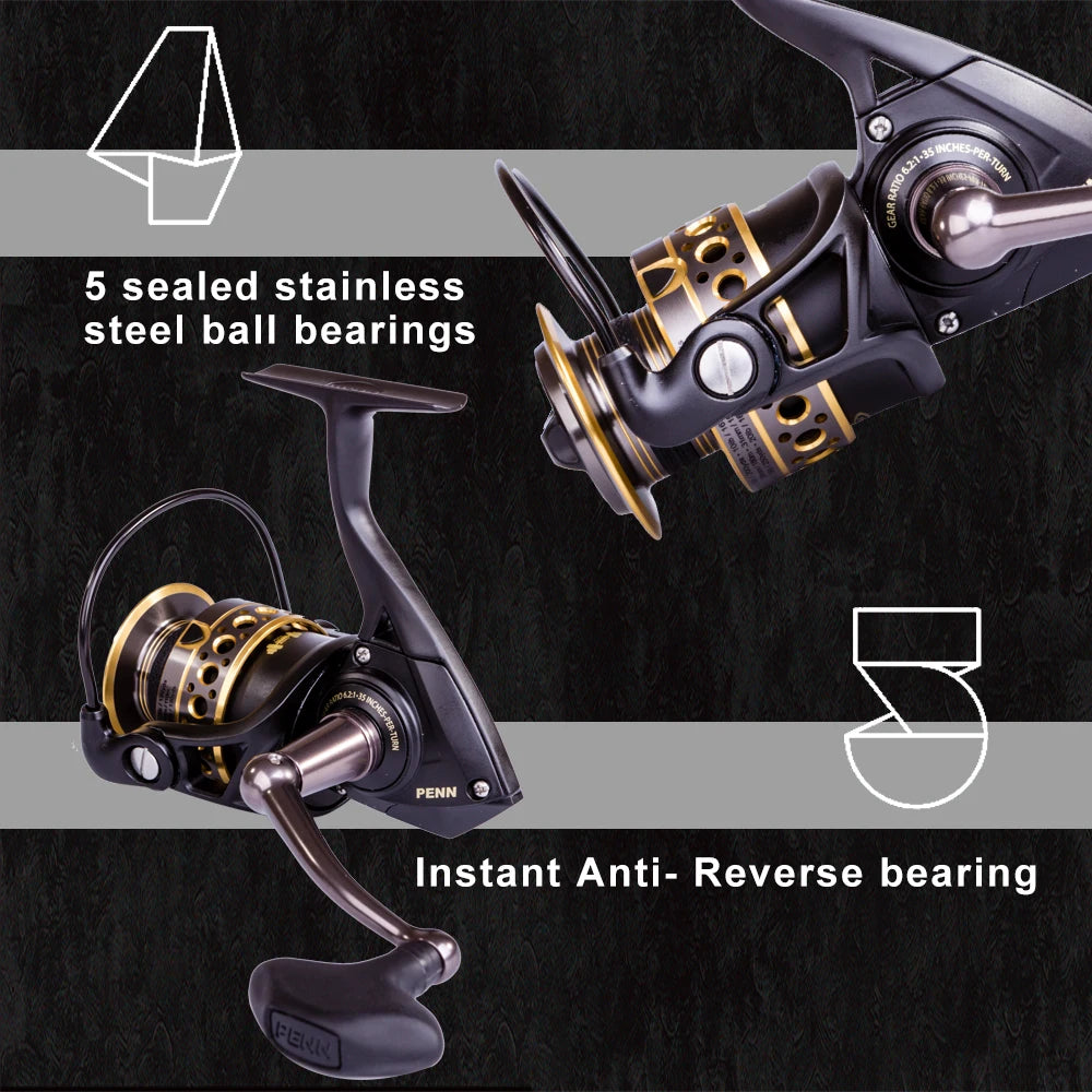 2024 Penn Battle II 2500-8000 Spinning Reel