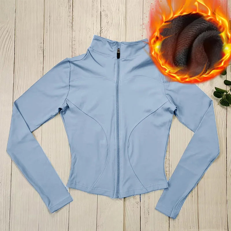 MXLLINA Winter Thermal Riding Horse Jacket Women