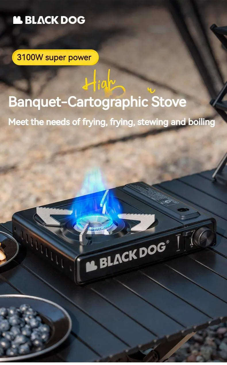 Naturehike BLACKDOG 3100W Cassette Furnace High Power Portable Stove