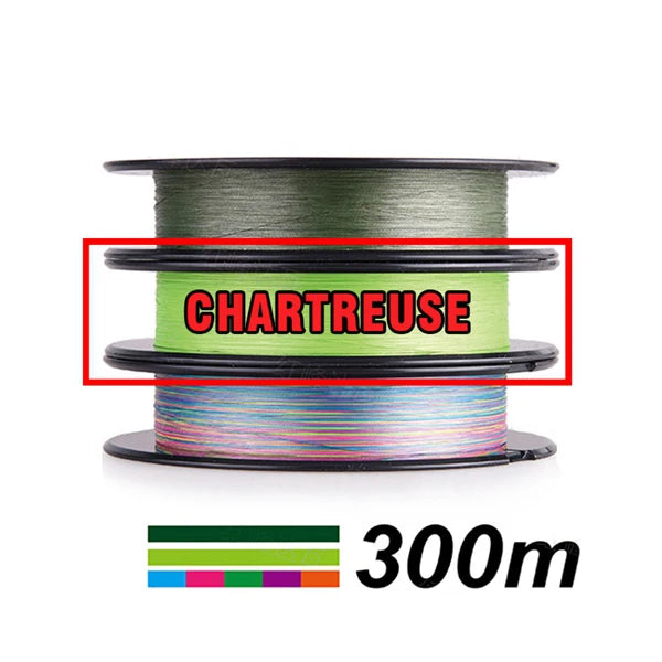 DAIWAPE Fishing Line J-Braid 300M PE 8 strands Fishing Line 14-100LB Japan 8X Braided Fishing Line