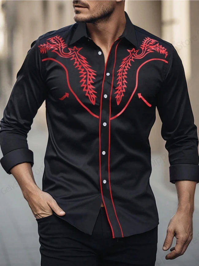 Rough Neck Cowboy Long Sleeve Work/Play Shirts