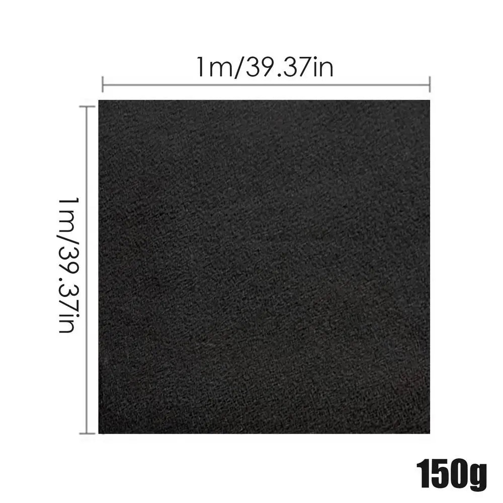 VEVOR Welding Blanket Fireproof Carbon Fiber Welding Blanket Fireproof Cuttable Welding Pad For Soldering Welding Brazing Plumbing 1m x 1m 350g