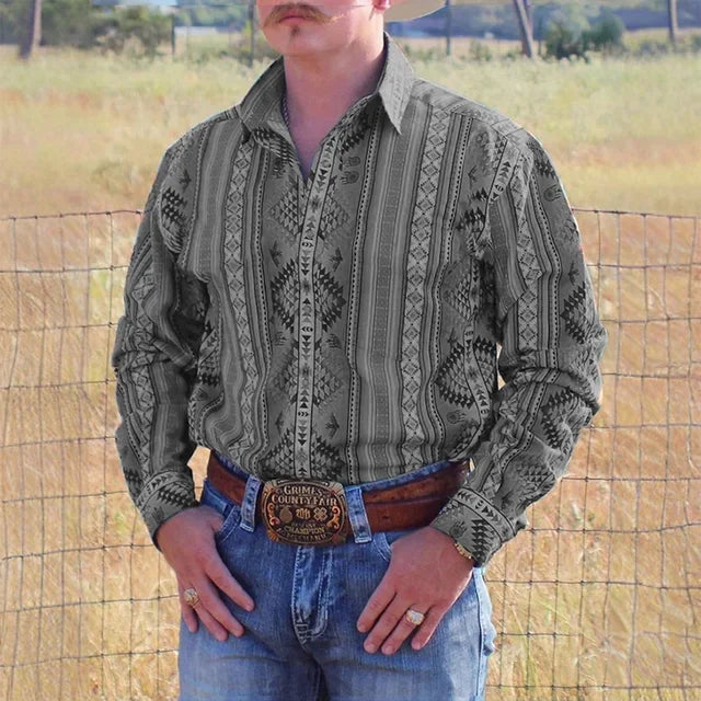 Mad Brahma Long Sleeve Rodeo Shirts