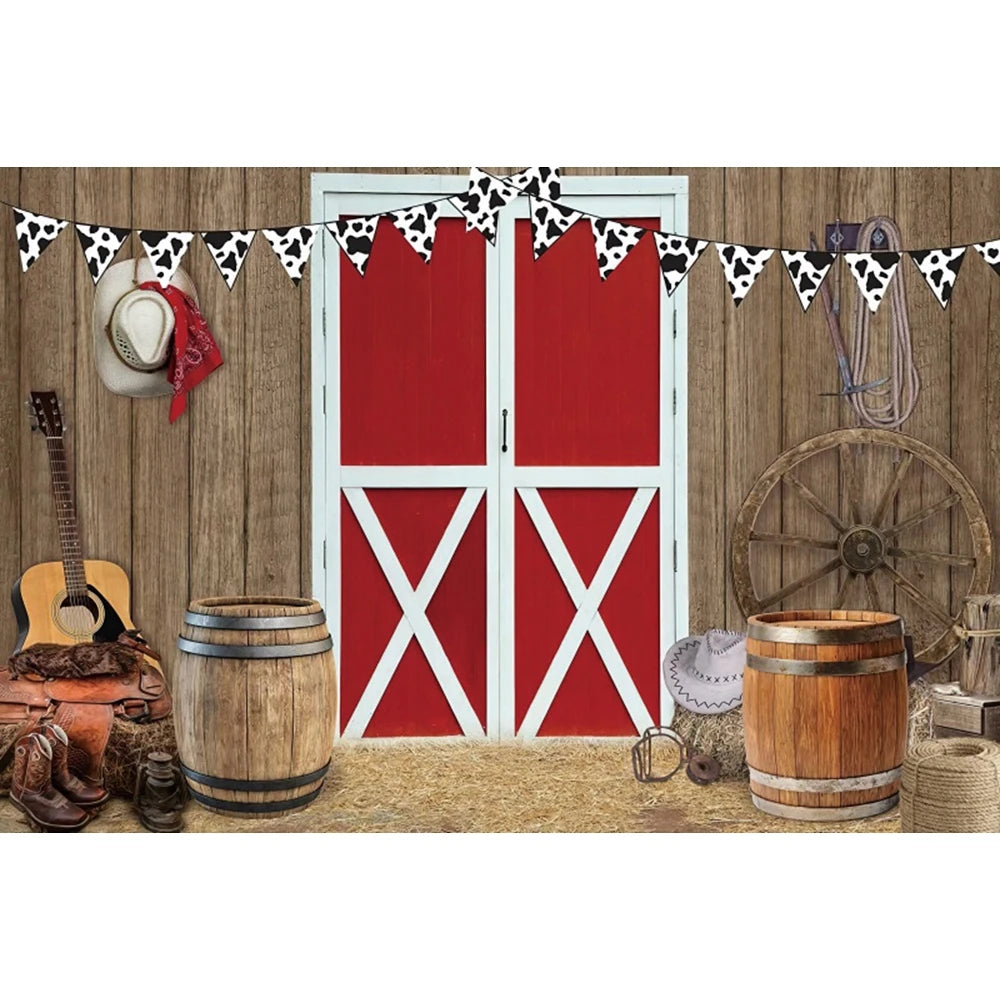Western Cowboy Party Backdrops