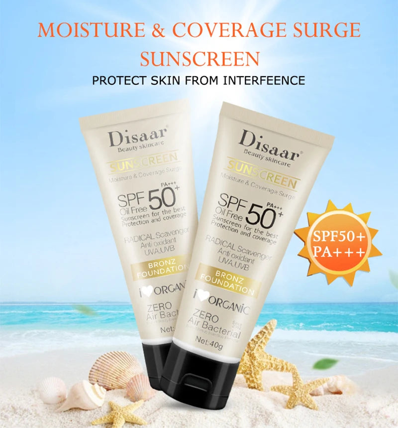 SPF50 Body Sunscreen Facial Whitening Sun Cream Sunblock Skin Protective Cream Anti-Aging Oil-control Moisturizing Body Lotion