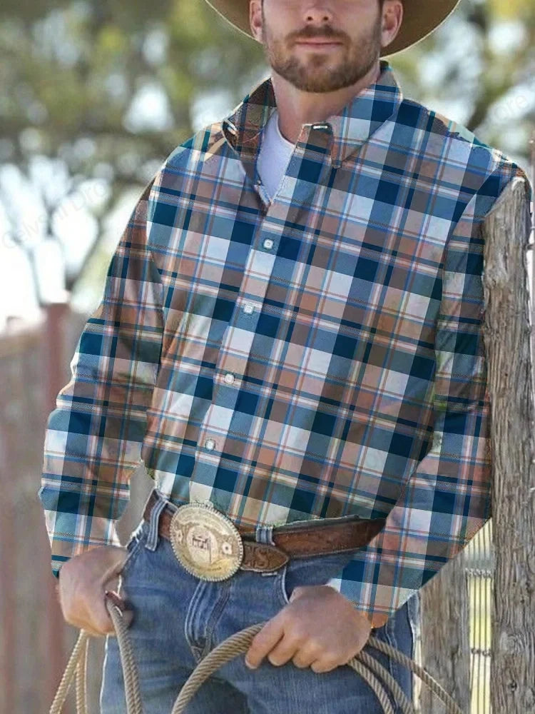 Rough Neck Cowboy Long Sleeve Work/Play Shirts