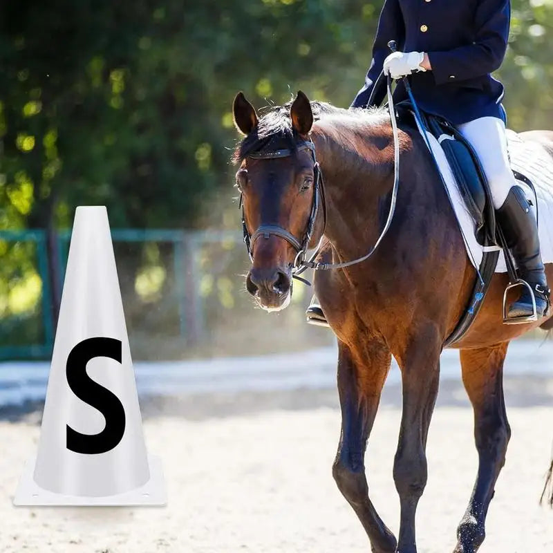 Training Cones with Letters