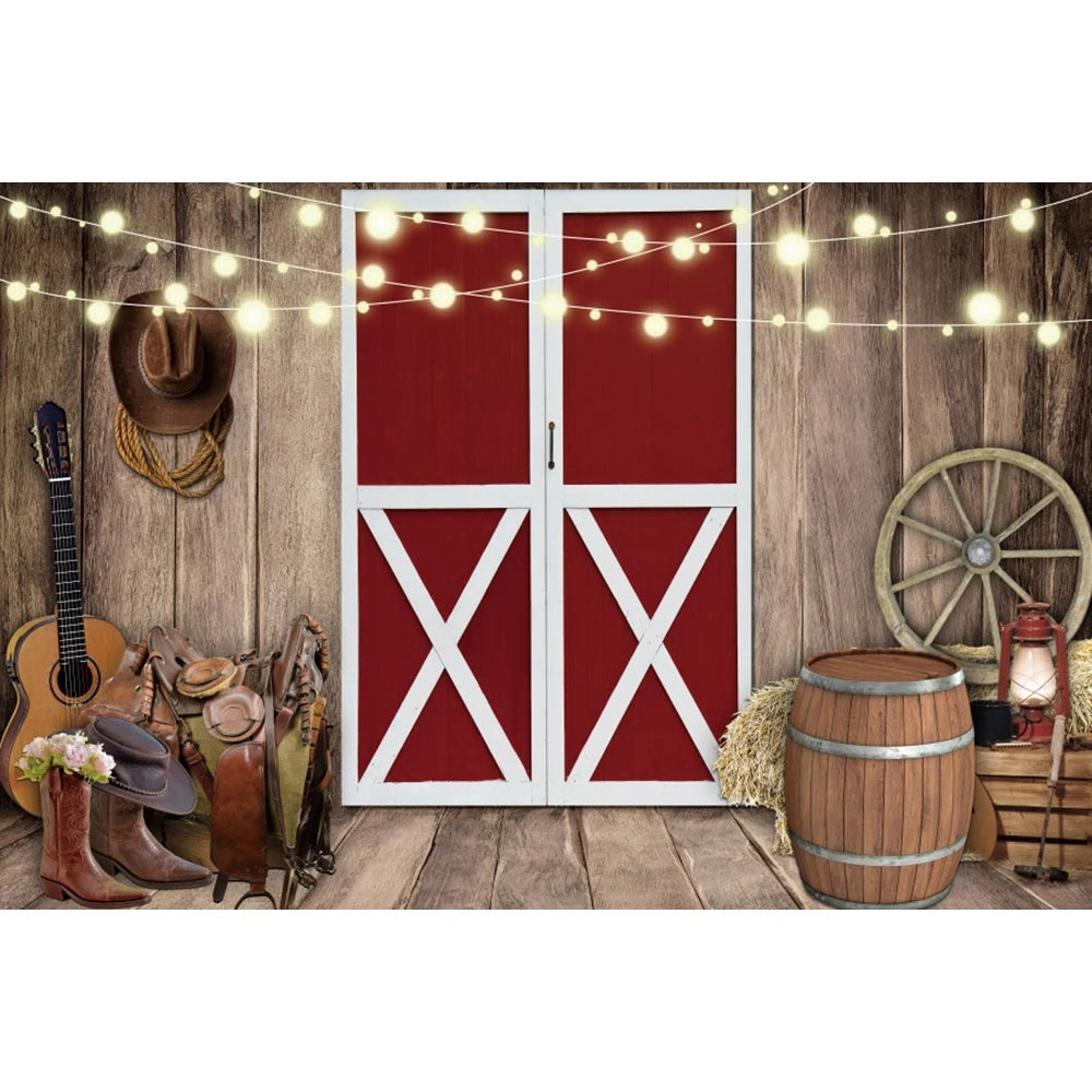 Western Cowboy Party Backdrops