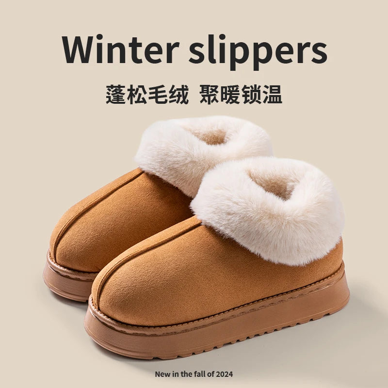 Unisex winter slippers