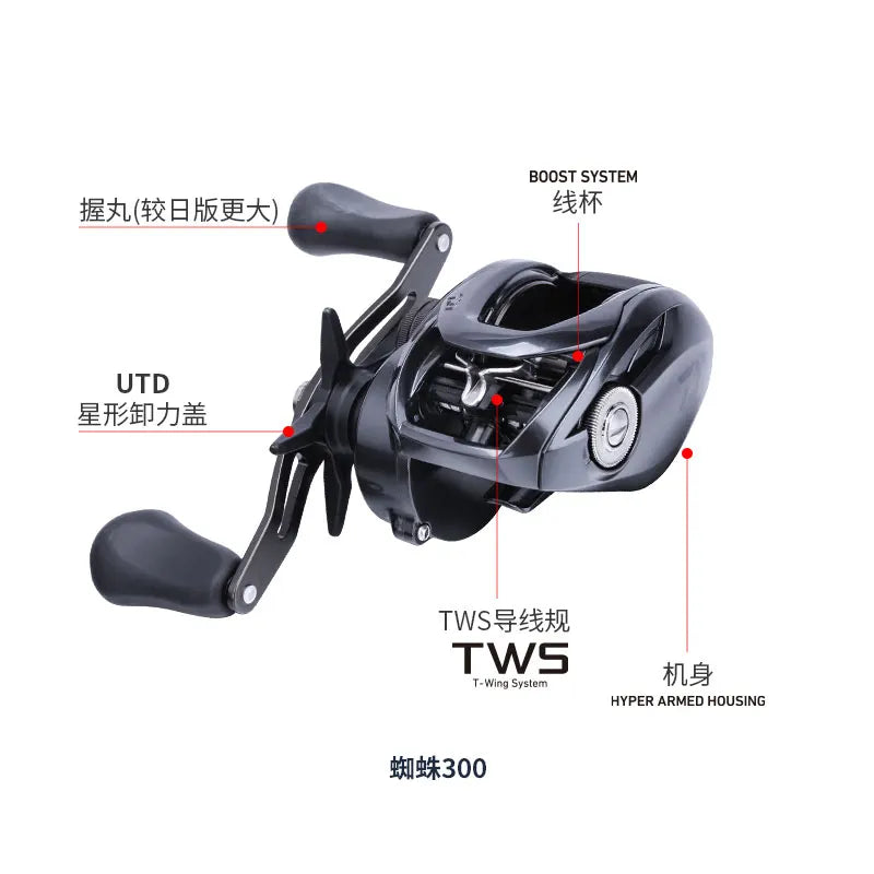 DAIWA TATULA TW 300 Baitcasting 300HL 300HSL 300XSL Series