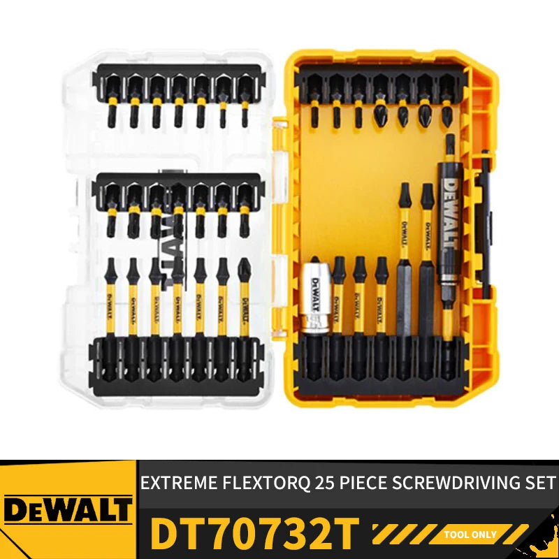 DEWALT Electric Screwdriver Bits Set Drill Head DW2700 DT71511 DT70518 DW1361 DT70730T DT70735 DT70758 DWANGFT100SET Tools Part
