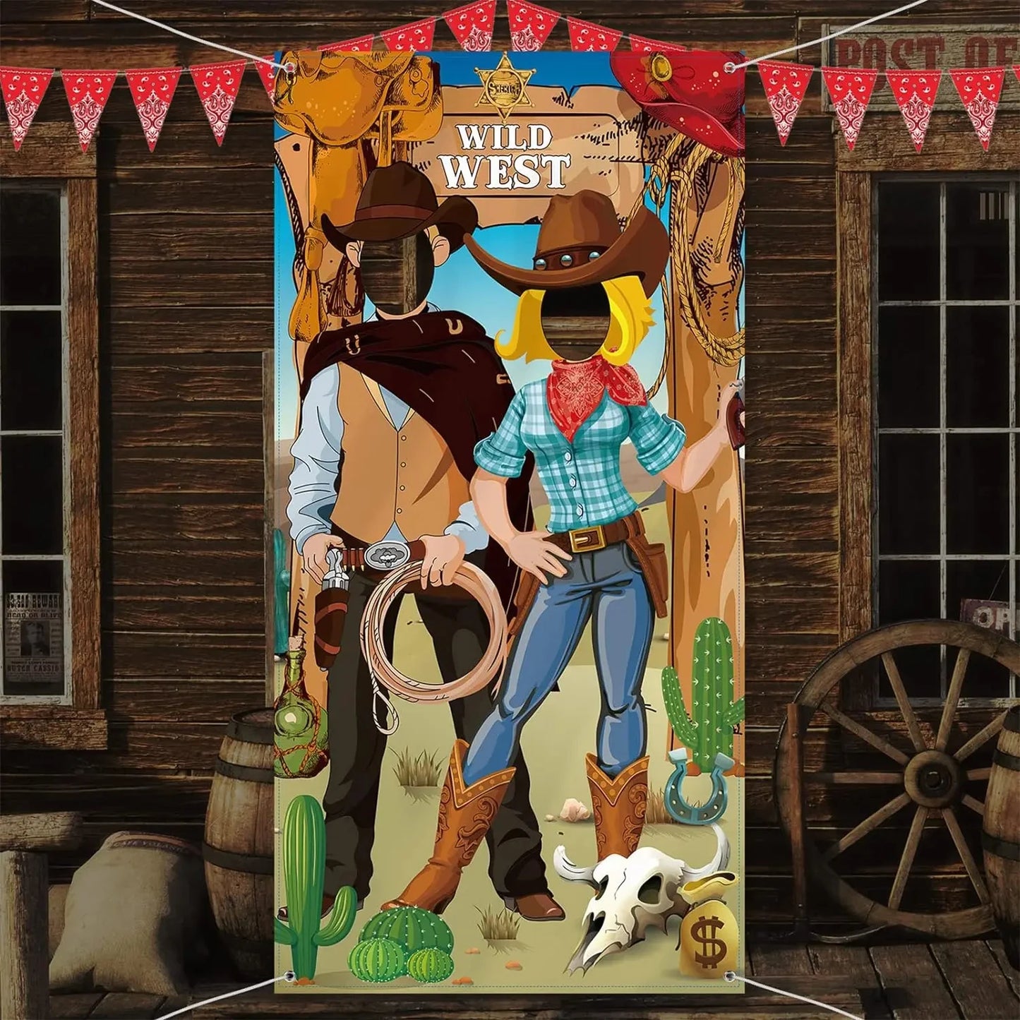 Little Britches Cowboy/Cowgirl Party Photo Backdrops